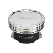Load image into Gallery viewer, Manley 03-07 Nissan 350Z/Maxima 81.4mm Stroker 95.75mm +.25mm Bore 8.5:1 Dish Piston Set w/ Rings