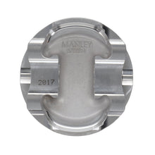 Load image into Gallery viewer, Manley 03-07 Nissan 350Z/Maxima 81.4mm Stroker 95.75mm +.25mm Bore 8.5:1 Dish Piston Set w/ Rings
