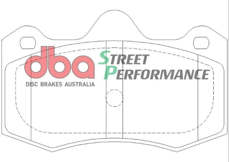 DBA 10-14 Lotus Evora SP Performance Front Brake Pads