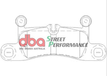 Load image into Gallery viewer, DBA 11-18 Porsche Cayenne SP Performance Rear Brake Pads