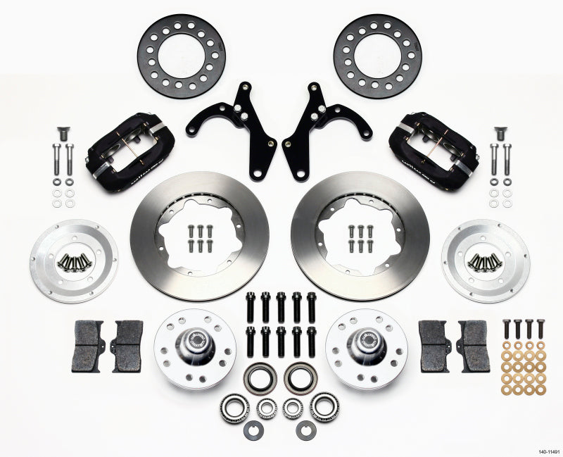 Wilwood Forged Dynalite Front Kit 11.00in 55-57 Chevy