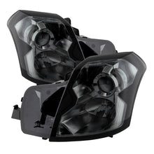 Load image into Gallery viewer, xTune Cadillac Cts 03-07 Crystal Headlights Halogen Model Only Smoke HD-JH-CCTS03-SM