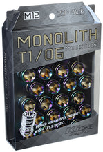 Load image into Gallery viewer, Project Kics 12 x 1.25 Neochrome T1/06 Monolith Lug Nuts - 20 Pcs