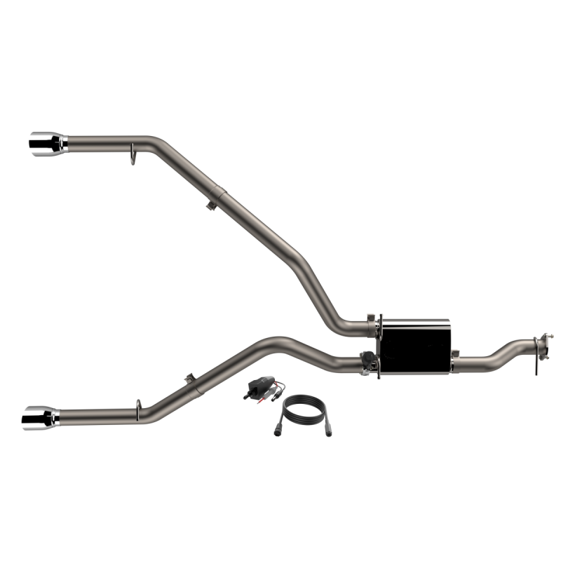 2019-2024 Ram 1500 QTP Screamer Split Rear Exit Cat Back