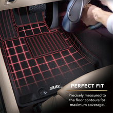 Load image into Gallery viewer, 3D MAXpider 2004-2012 Volvo S40 Kagu 2nd Row Floormats - Black