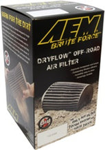 Load image into Gallery viewer, AEM Dryflow Conical Air Filter 2.75in Flange ID / 6in Base OD / 5.125in Top OD / 9.125in Height