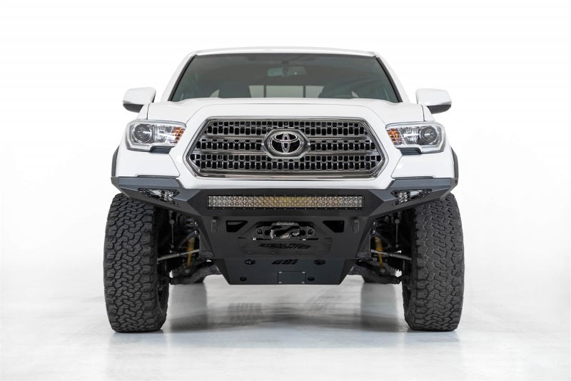 Addictive Desert Designs 16-19 Toyota Tacoma Stealth Fighther Front Bumper w/ Winch Mount