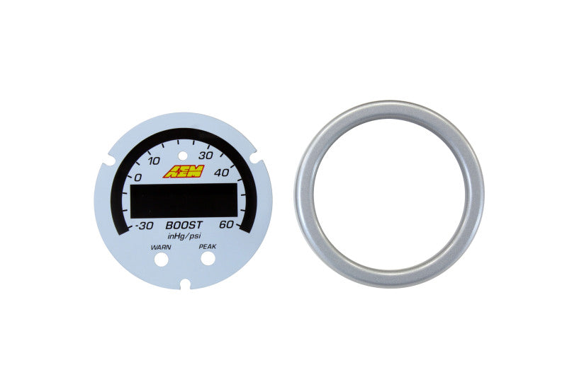 AEM X-Series Boost Pressure -30inHg 60psi Gauge Accessory Kit
