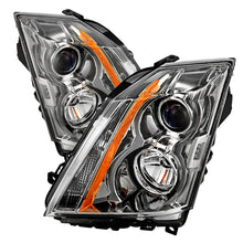 Load image into Gallery viewer, xTune Cadillac Cts 08-12 / CTS-V 09-12 Halogen Only projector Headlights Chrome HD-JH-CACTS08-AM-C