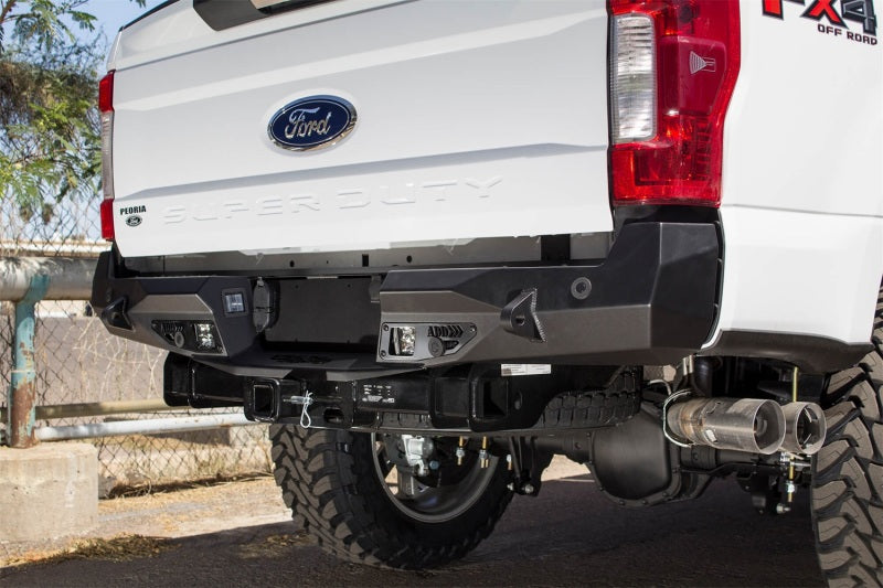 Addictive Desert Designs 17-18 Ford F-250 Raptor Stealth Fighter Rear Bumper w/ Backup Sensor Cutout