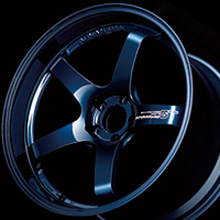 Load image into Gallery viewer, Advan GT Premium Version 20x10.5 +24 5-114.3 Racing Titanium Blue Wheel