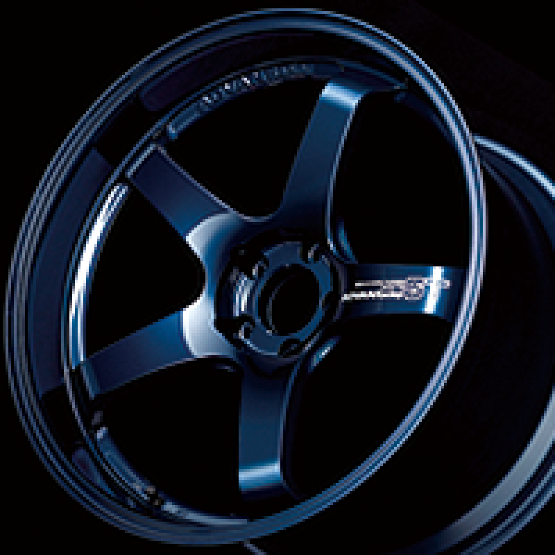 Advan GT Premium Version 21x10.5 +24 5-114.3 Racing Titanium Blue Wheel