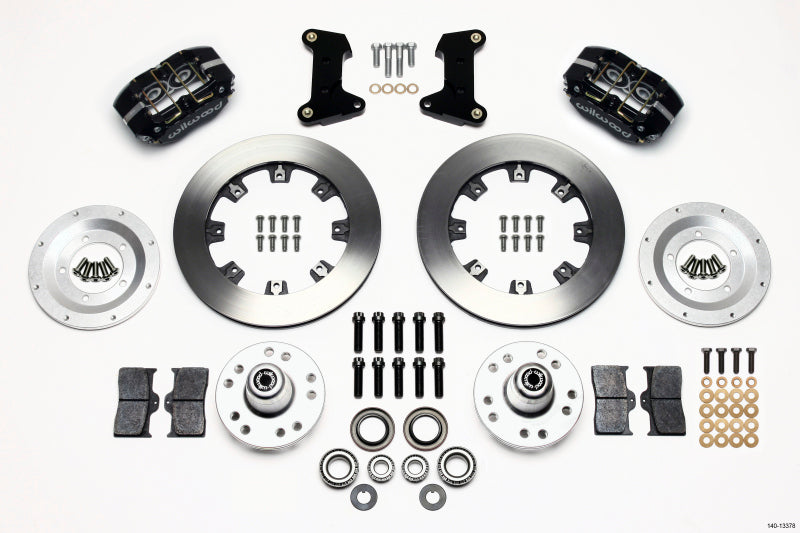 Wilwood Dynapro Dust-Boot Front Kit 12.19in 74-80 Pinto/Mustang II Disc Spindle only