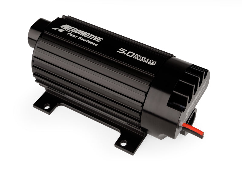 Aeromotive 5.0 Brushless Spur Gear External Fuel Pump - In-Line - 5gpm