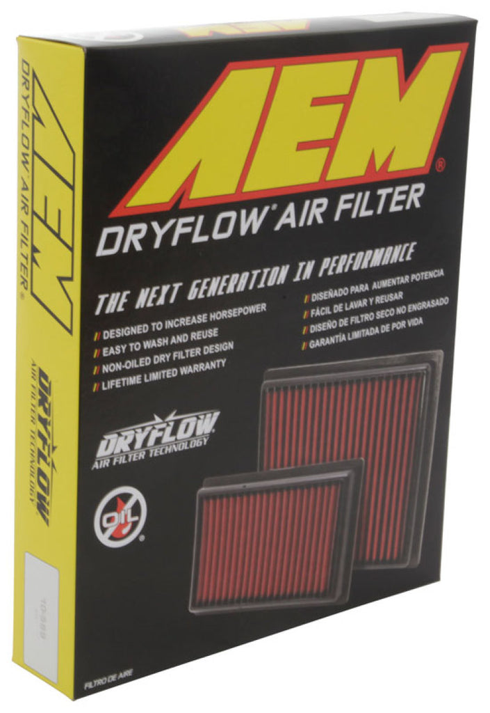 AEM 2011 GMC SIERRA 2500 HD 6.6L Dryflow Round Straight Air Filter