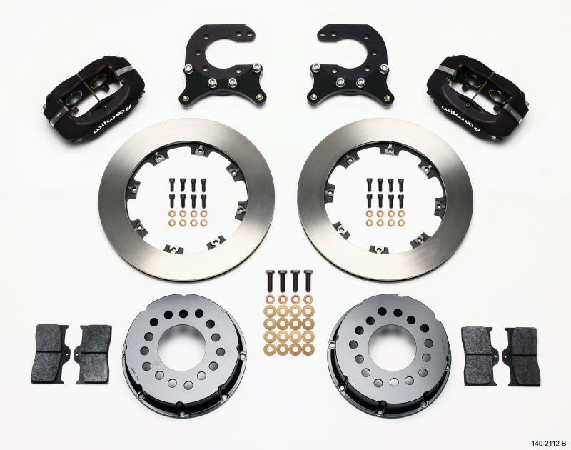 Wilwood Forged Dynalite P/S Rear Kit Chev 12 Bolt w C-Clips