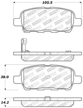 Load image into Gallery viewer, StopTech Performance 6/02-08 350z / 01-08 G35 Rear Brake Pads