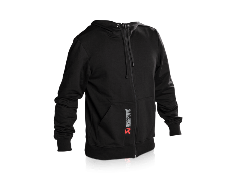 Akrapovic Mens Akrapovic Logo Black Hoodie - S