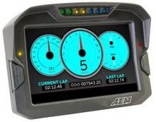 Load image into Gallery viewer, AEM CD-7 Logging GPS Enabled Race Dash Carbon Fiber Digital Display w/o VDM (CAN Input Only)