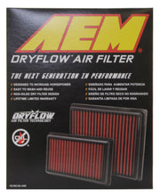 Load image into Gallery viewer, AEM 2011 GMC SIERRA 2500 HD 6.6L Dryflow Round Straight Air Filter