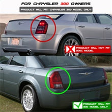 Load image into Gallery viewer, Spyder Chrysler 300 05-07 V2 Light Bar LED Tail Lights - Red Clear ALT-YD-CHR305V2-LED-RC