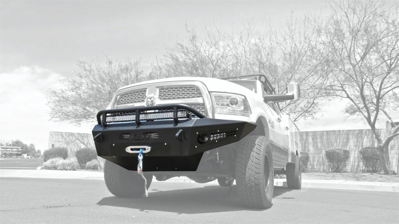 Addictive Desert Designs 10-18 Dodge RAM 2500 HoneyBadger Front Bumper w/ Winch Mount