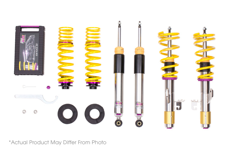 KW Coilover Kit V3 BMW 17+ BMW 5 Series Sedan 2WD w/ Electronic Dampers