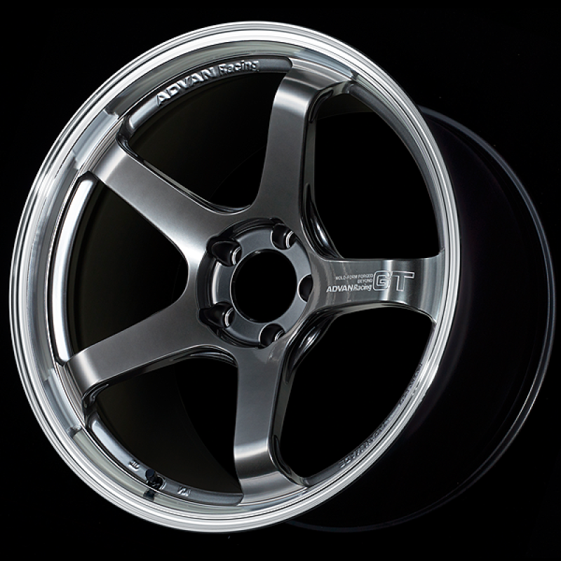 Advan GT Beyond 19x9.0 +25 5-114.3 Machining & Racing Hyper Black Wheel
