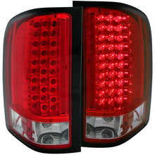Load image into Gallery viewer, ANZO 2007-2013 Chevrolet Silverado 1500 LED Taillights Red/Clear