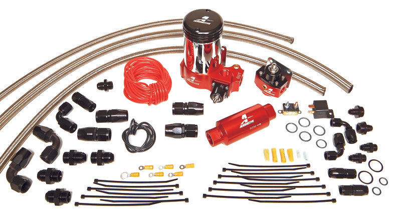 Aeromotive A2000 Complete Drag Race Fuel System for Single Carb