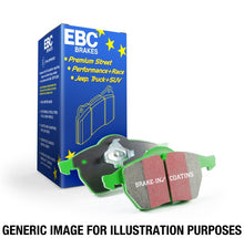 Load image into Gallery viewer, EBC 02 Infiniti G35 3.5 w/o DCS Greenstuff Rear Brake Pads