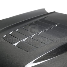 Load image into Gallery viewer, Anderson Composites 15-17 Ford Mustang (Excl. GT350/GT350R) Double Sided Type-GT5 Carbon Fiber Hood