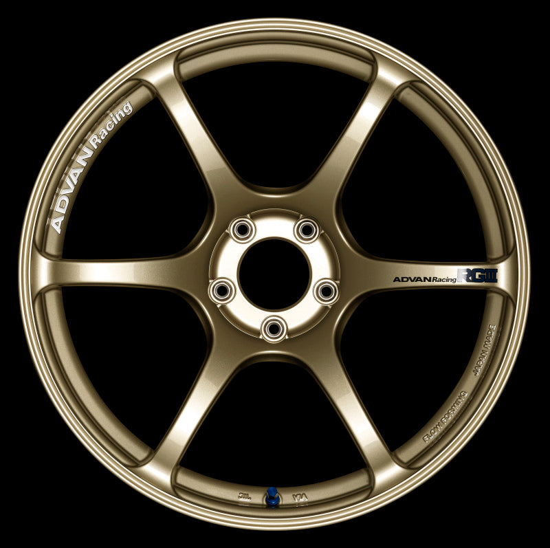 Advan RGIII 18x9.0 +25 5-114.3 Racing Gold Metallic Wheel