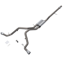 Load image into Gallery viewer, 2014-2018 Silverado/Sierra QTP Screamer Split Rear Exit Cat Back