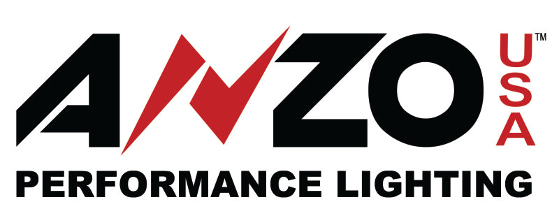ANZO 2007-2015 Jeep Wrangler LED Taillights Smoke