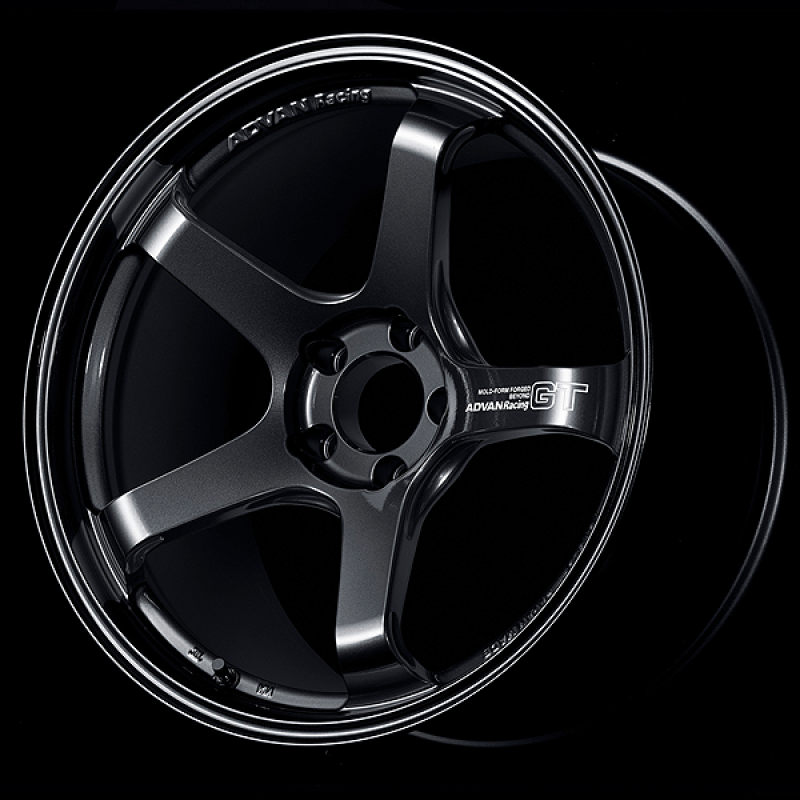Advan GT Beyond 19x8.5 +45 5-100 Racing Titanium Black Wheel