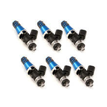Load image into Gallery viewer, Injector Dynamics ID1050X Injectors 11mm (Blue) Adaptor Tops Denso Lower Cushions (Set of 6)