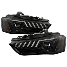 Load image into Gallery viewer, Spyder 13-16 Audi A4/S4 HID Model Only High-Power LED Headlights - Black PRO-YD-AA413HIDAP-BK