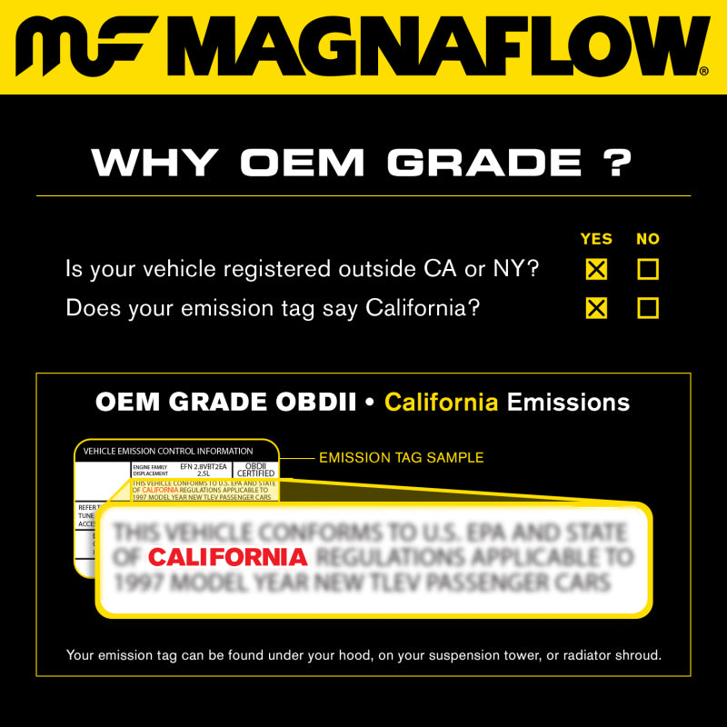 MagnaFlow Conv DF 07-08 G35/37/350Z Passenger Side OEM