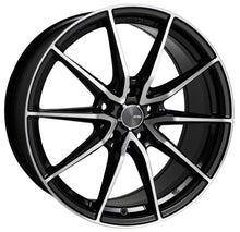 Load image into Gallery viewer, Enkei DRACO 18x8.0 5x112 45mm Offset 72.6mm Bore Black Machined Wheel