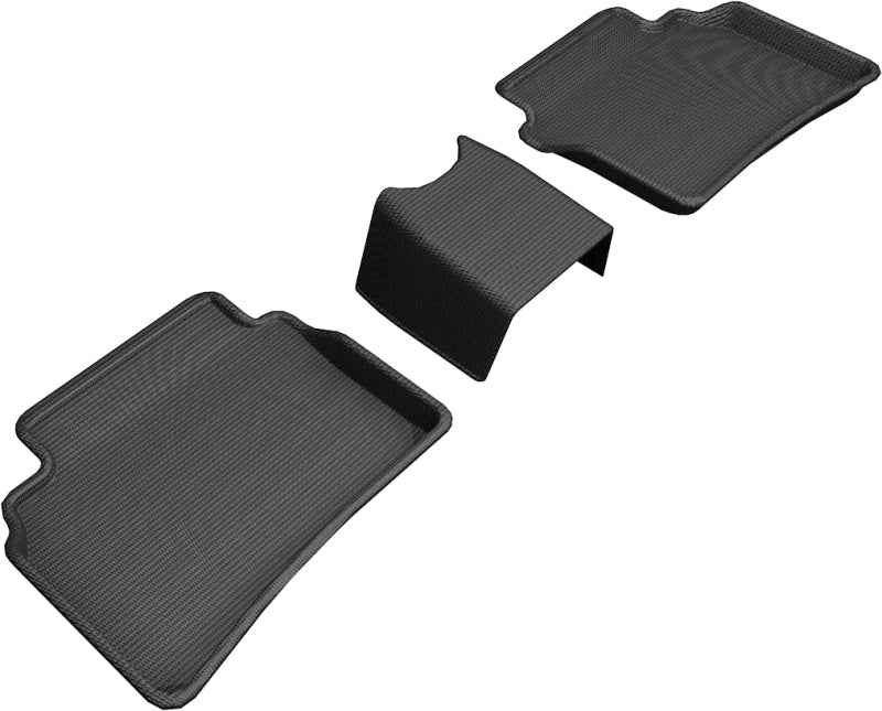 3D MAXpider 2018-2020 Buick Regal Kagu 2nd Row Floormats - Black