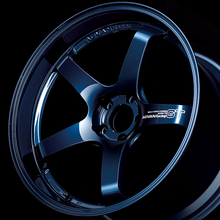 Load image into Gallery viewer, Advan GT Premium Version 18x10.0 +40 5-130 Racing Titanium Blue Wheel