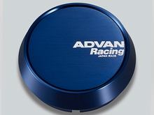 Load image into Gallery viewer, Advan 73mm Middle Centercap - Blue Anodized