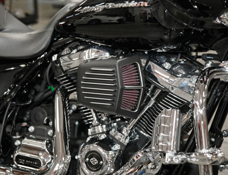 K&N Street Metal Intake System Shaker for 2017 Harley Davidson Touring