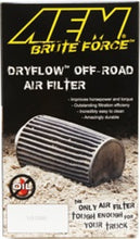 Load image into Gallery viewer, AEM Dryflow 3.5in. X 7in. Round Tapered Air Filter