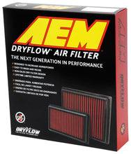 Load image into Gallery viewer, AEM Nissan 11.438in O/S L x 9.75in O/S W x 1.438in H DryFlow Air Filter