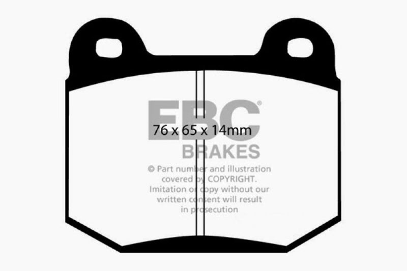EBC 03-04 Infiniti G35 3.5 (Manual) (Brembo) Greenstuff Rear Brake Pads