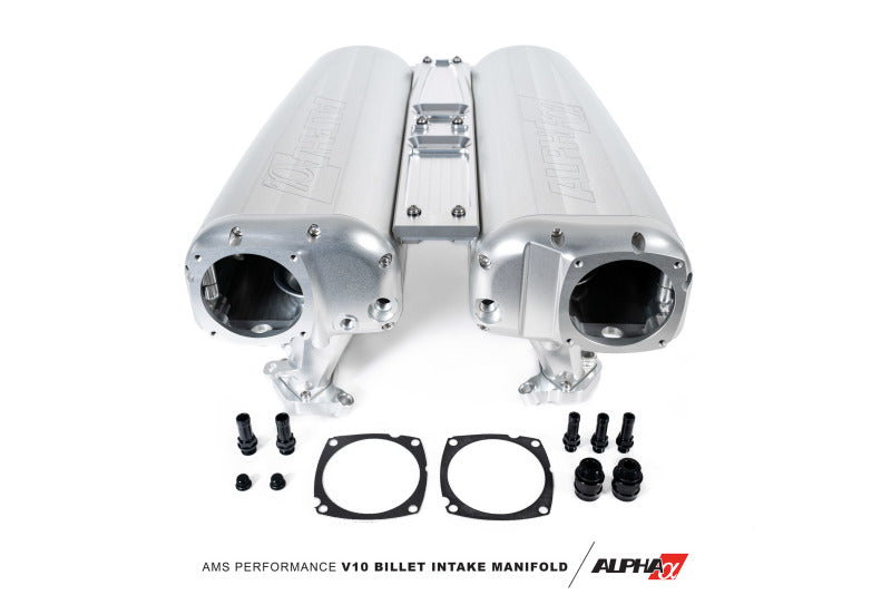 AMS Performance V10 Audi R8 / Lamborghini Huracan / Performante Billet Intake Manifold - CLR Anodize