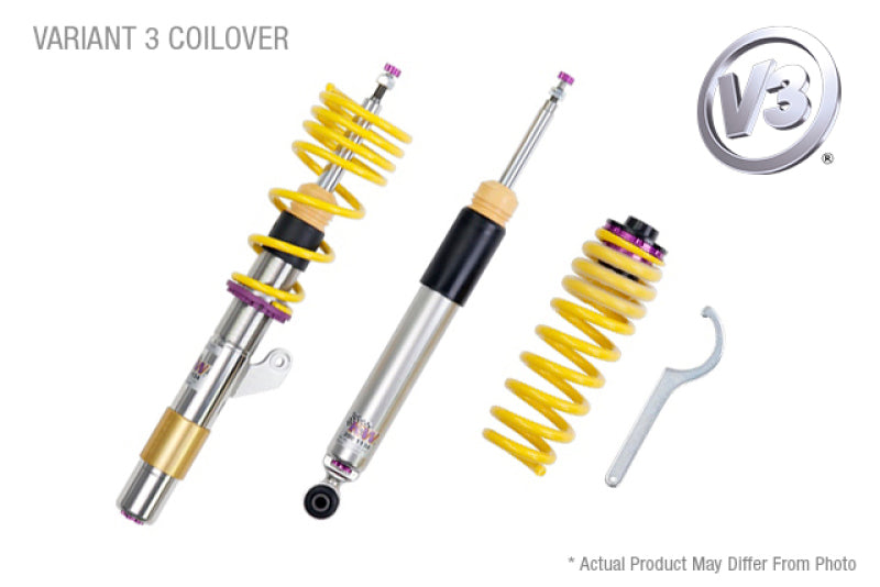 KW Coilover Kit V3 VW CC (3CC); all incl. 4motion w/ DCC
